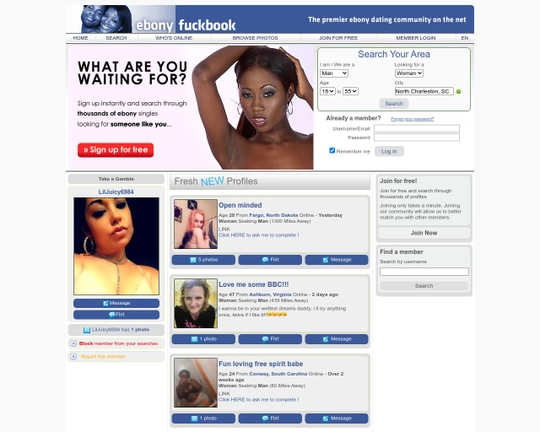 Ebony Fuckbook Logo